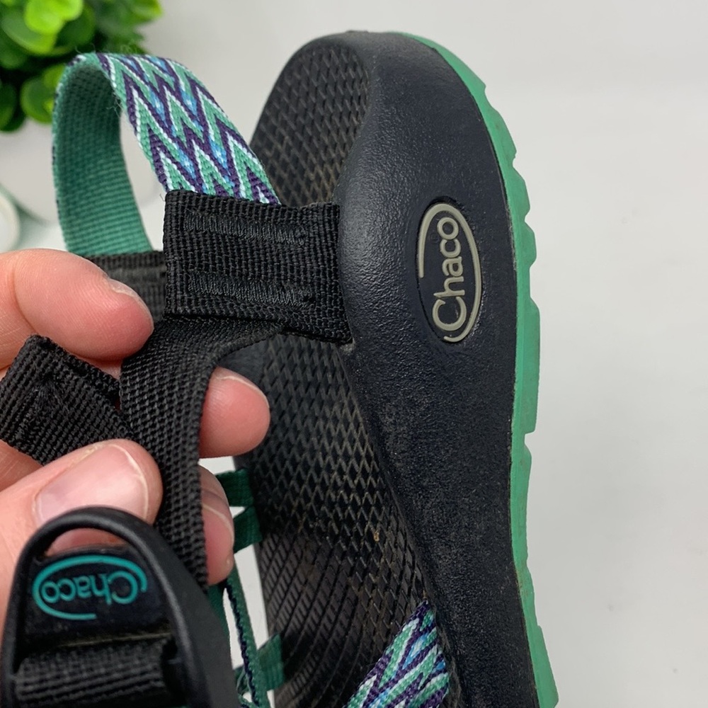 Chaco Green X2 Z Women's Sandals Size 5 - Picture 7 of 9